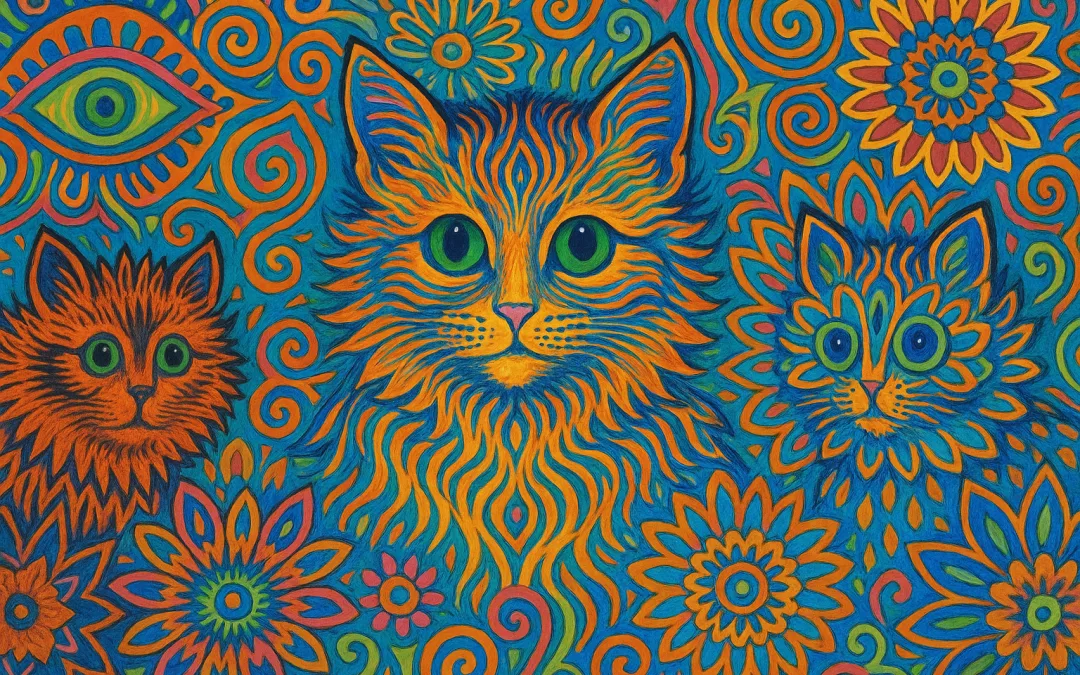 Inspired by Louis Wain